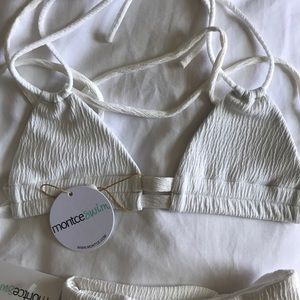 NWT Montce Blanc Dopio top